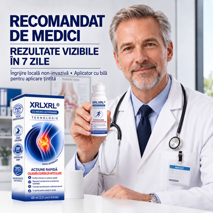 🌿𝑿𝑹𝑳𝑿𝑹𝑳®👨‍⚕️ TEHNOLOGIE ORTOPEDICĂ DE NOUĂ GENERAȚIE Rulou regenerant pentru oase și articulații cu microace de 0,05 mm