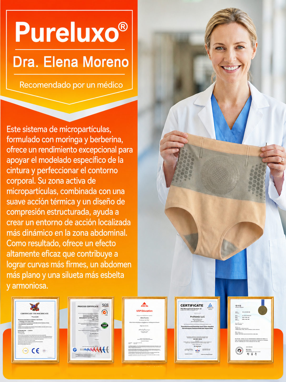 🔥 Pureluxo® Shorts Avanzados para Moldear el Cuerpo y Favorecer la Quema de Grasa con Micropartículas 💖