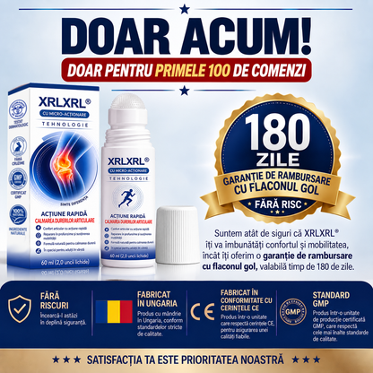 🌿𝑿𝑹𝑳𝑿𝑹𝑳®👨‍⚕️ TEHNOLOGIE ORTOPEDICĂ DE NOUĂ GENERAȚIE Rulou regenerant pentru oase și articulații cu microace de 0,05 mm